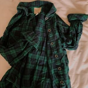 Plaid flannel jacket!